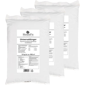HaGaFe Universaldünger, organisch - mineralischer Gartendünger, Rasendünger, Gemüse, Dünger