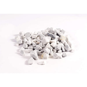 NWN Ice Blue Splitt Marmor Ziersplitt Zier-Splitt Zierkies Kies Garten Steine