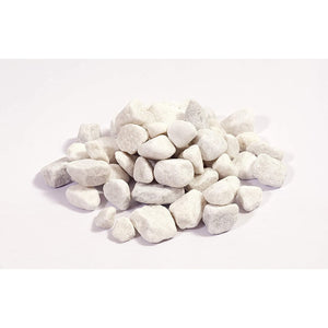 NWN Marmorkies Weiss 15-25 mm Dekorsteine Zierkies Zier-Kies Marmor Steine