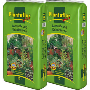 Plantaflor Plus Anzuchterde, Kräutererde, Aussaaterde, Anzucht Aussaat