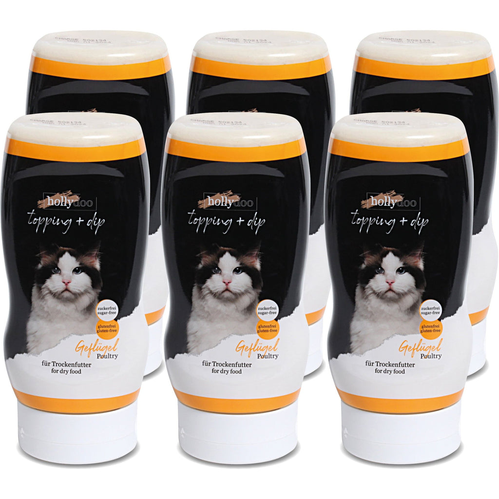 Hollydoo Topping & Dip für Katzen Geflügel