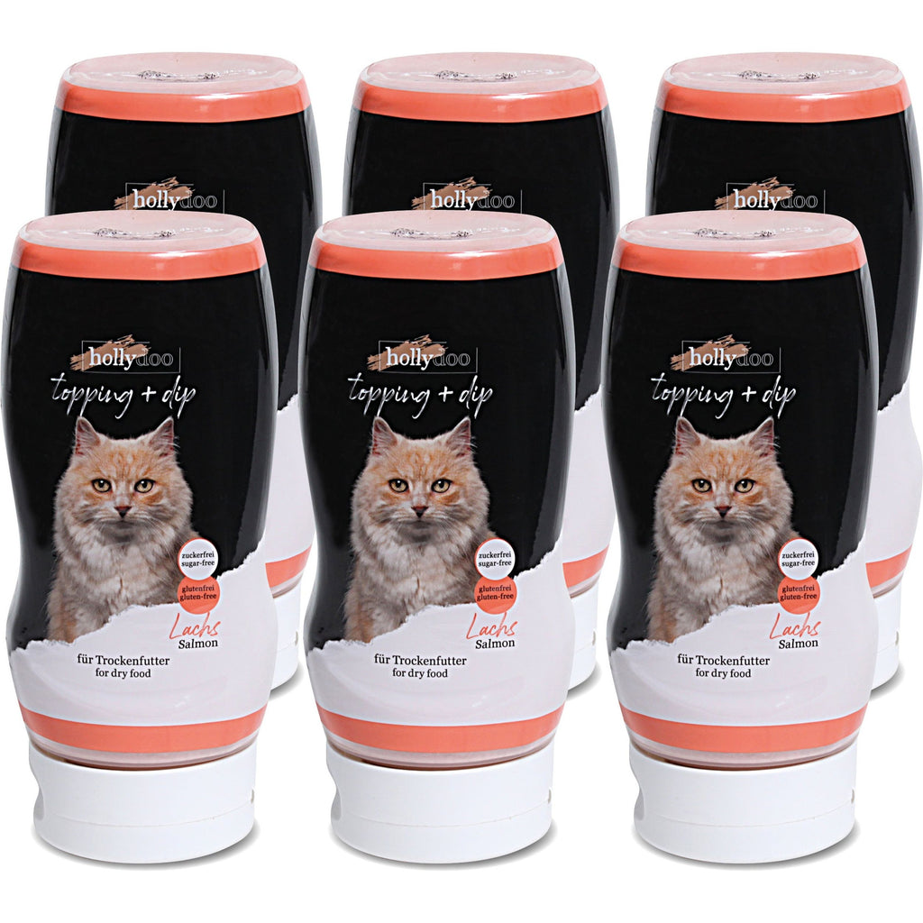 Hollydoo Topping & Dip für Katzen Lachs