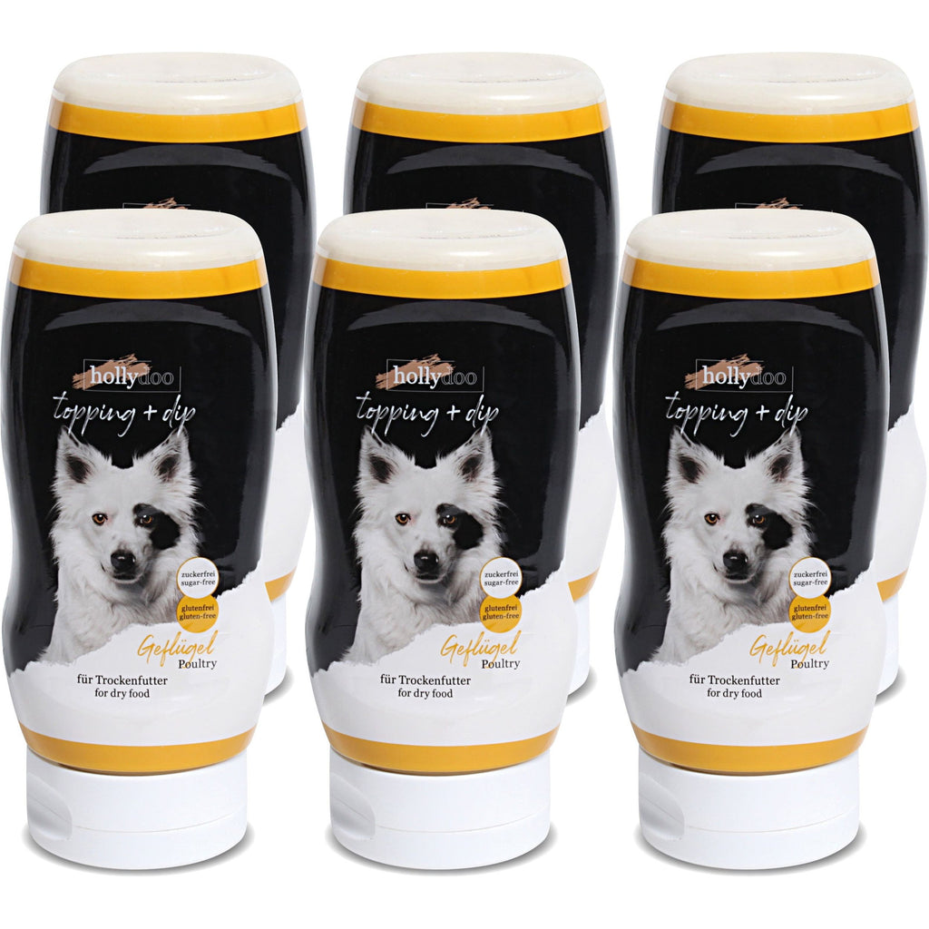 Hollydoo Topping & Dip für Hunde Geflügel